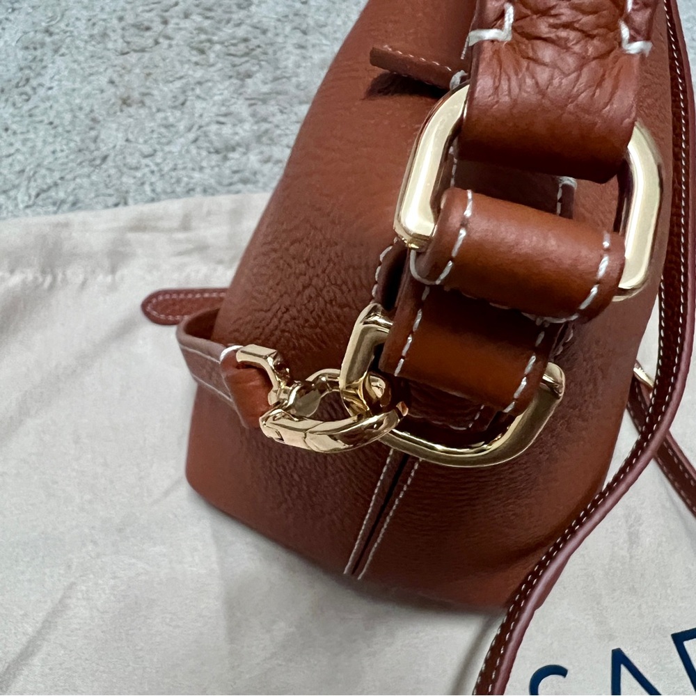 MAISON de SABRÉ small leather soft hobo - Picture 14 of 16